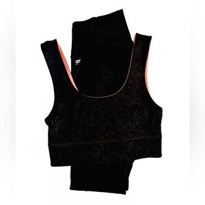 Fabletics Black Activewear Set Small - Maddie Ziegler Collab